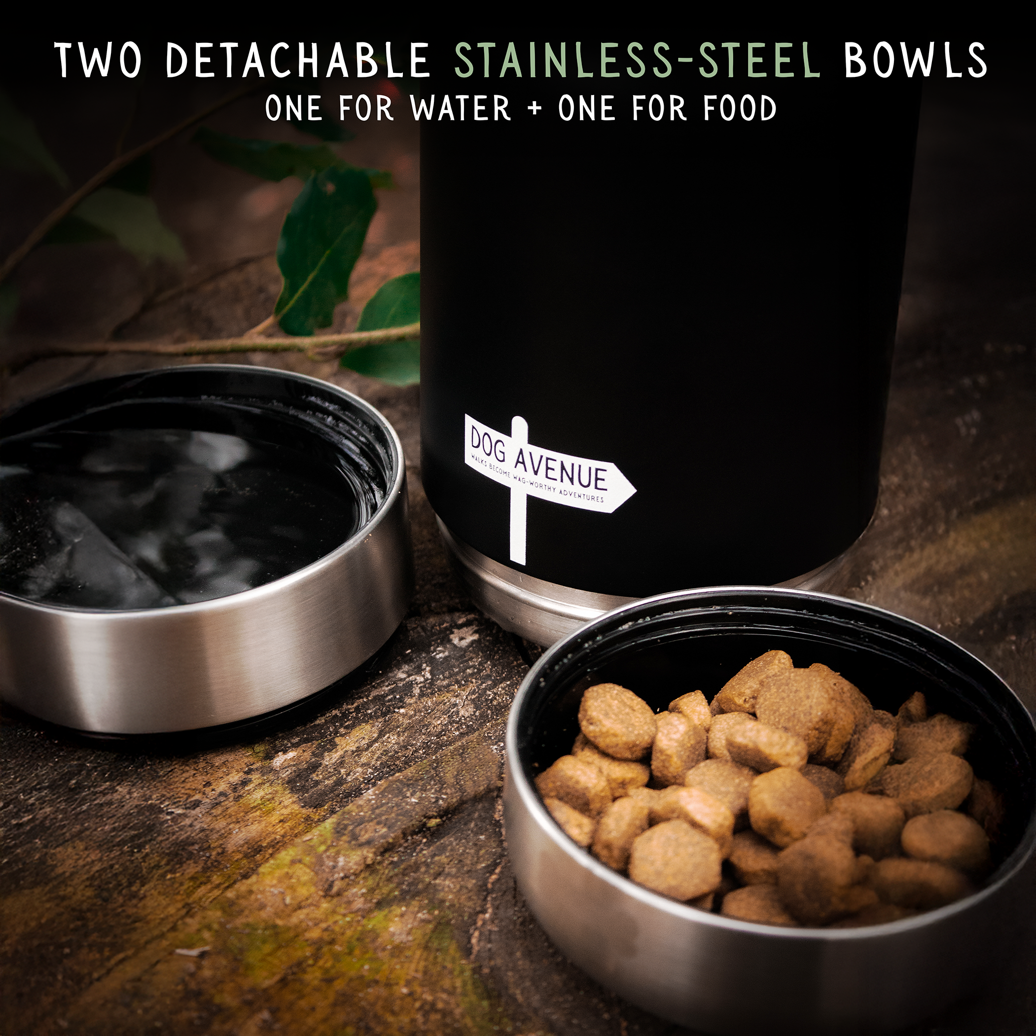 3-in-1 Outdoor Dog Water Bottle