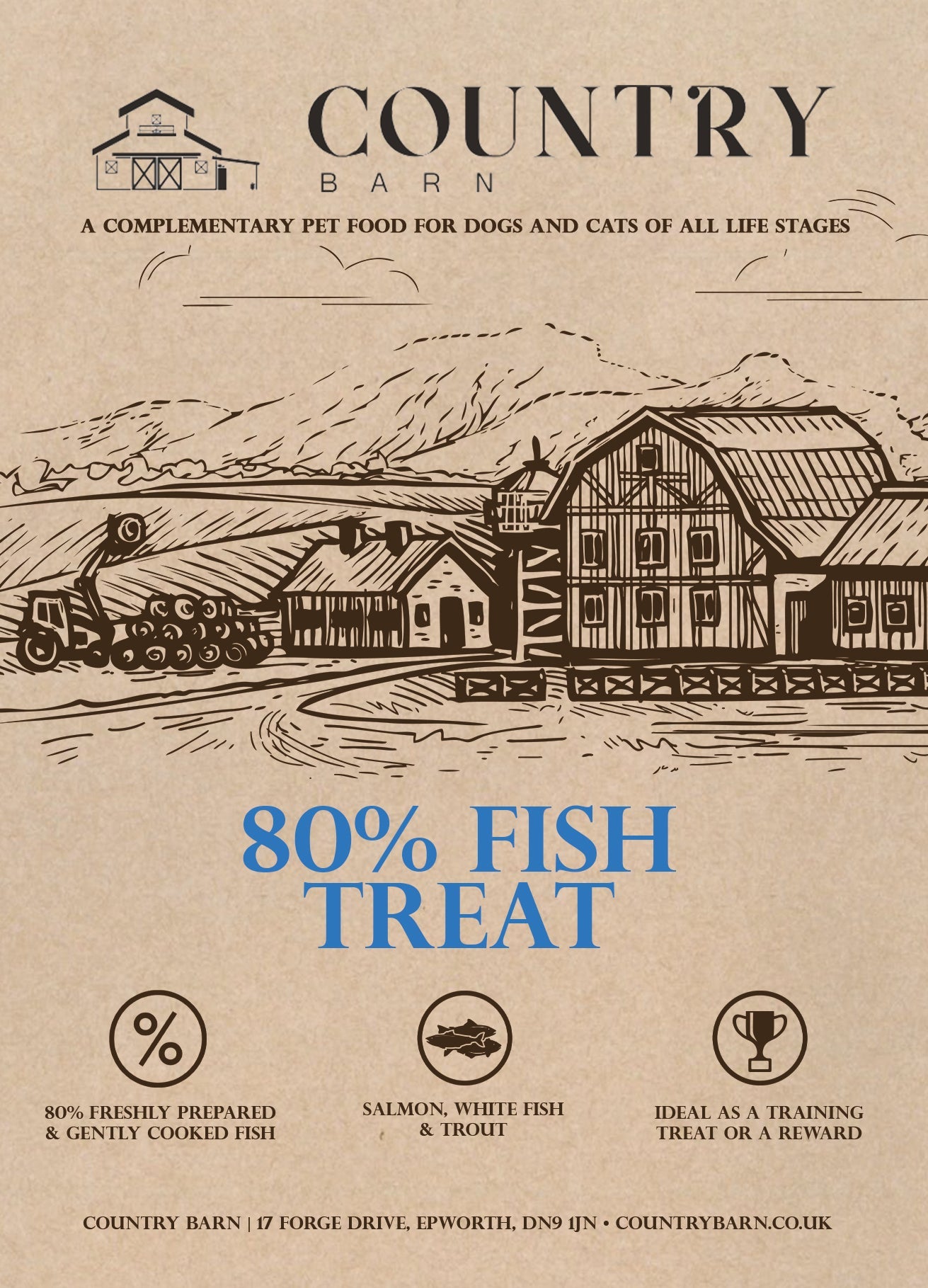 Salmon, Trout & White Fish Country Barn