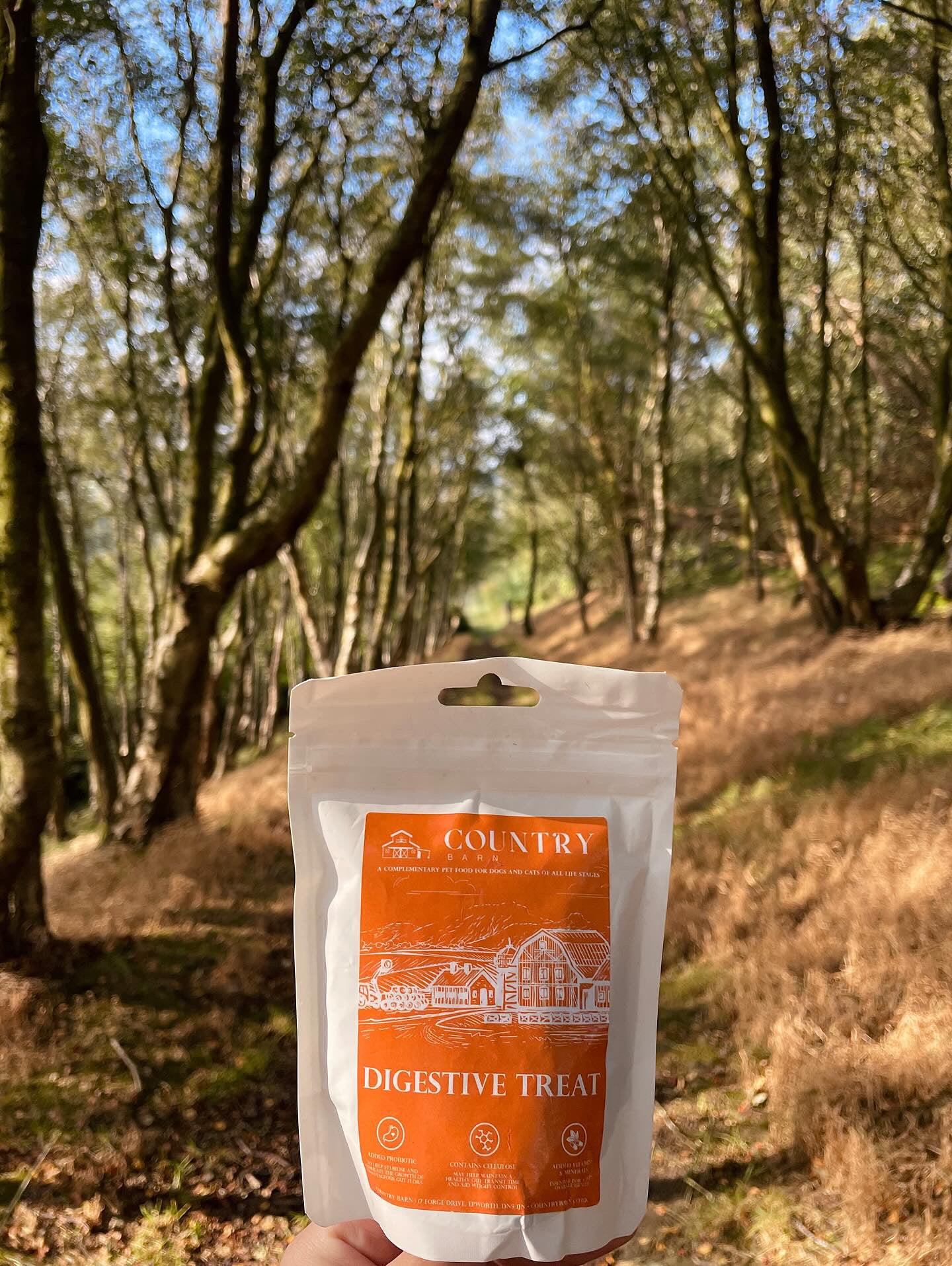 Digestive Duck Dog Treats Country Barn