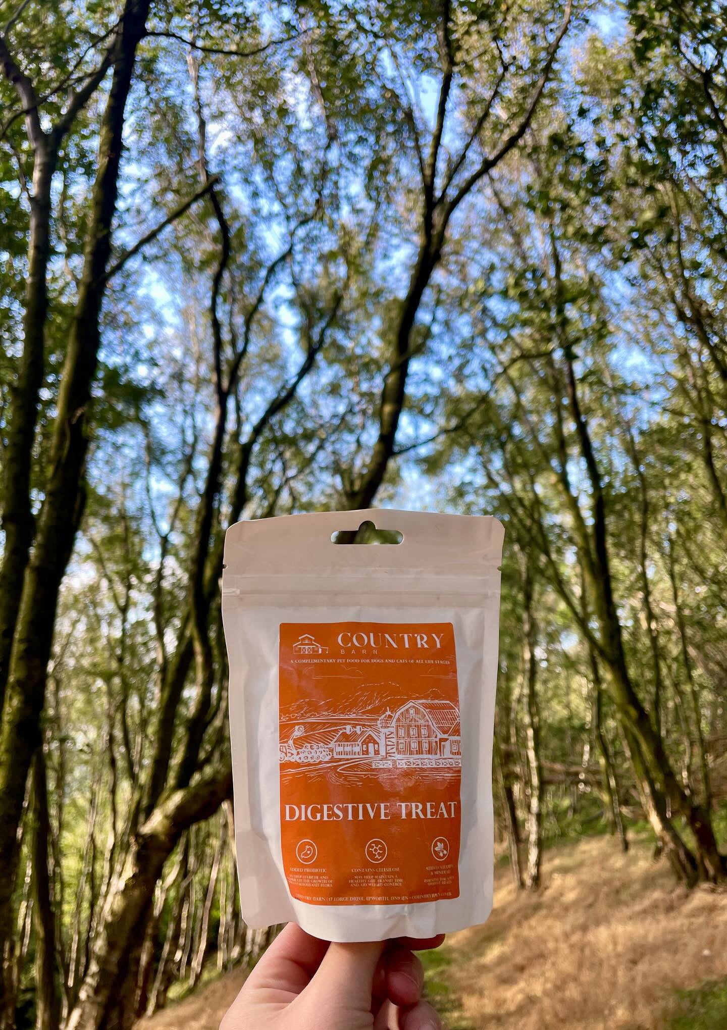 Digestive Duck Dog Treats Country Barn