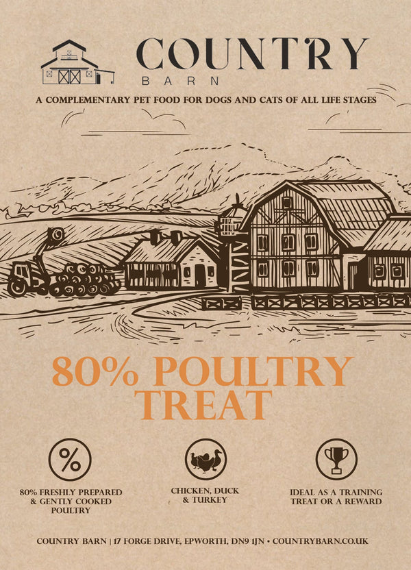 Chicken, Duck & Turkey Dog Treats