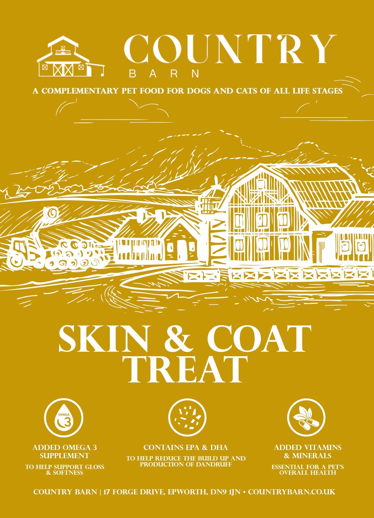 Skin & Coat Boost Chicken Country Barn
